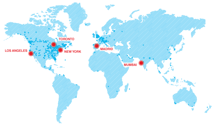 Lord Offices map