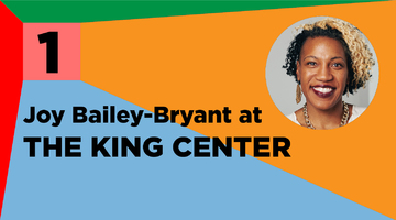 Joy Bailey-Bryant at the King Center