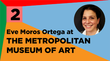 Eve Moros Ortega at the MET