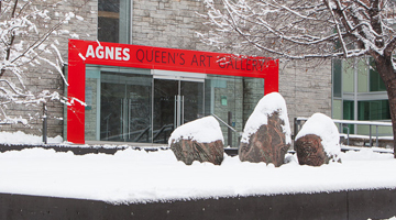 Agnes Etherington Art Centre in winter